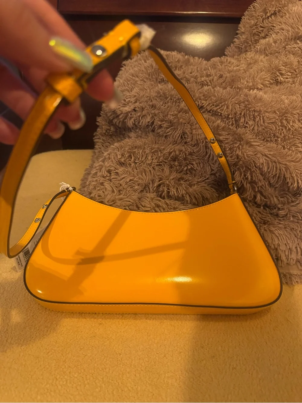 Brand New Authentic Tory Burch Orange Shoulder Bag